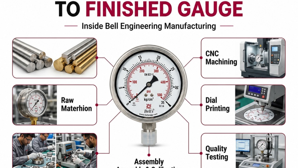 From Raw Material to Finished Gauge: A Journey of Precision