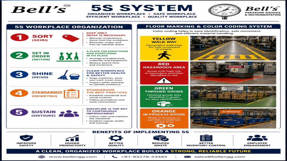 5S System Implementation at Bell Engineering: Building an Organized, Safe, and Efficient Workplace