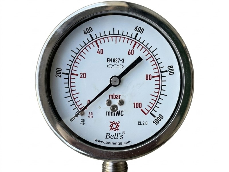 CPG- Low Pressure Capsule Gauge — Pressure Gauges Bell Engineering India