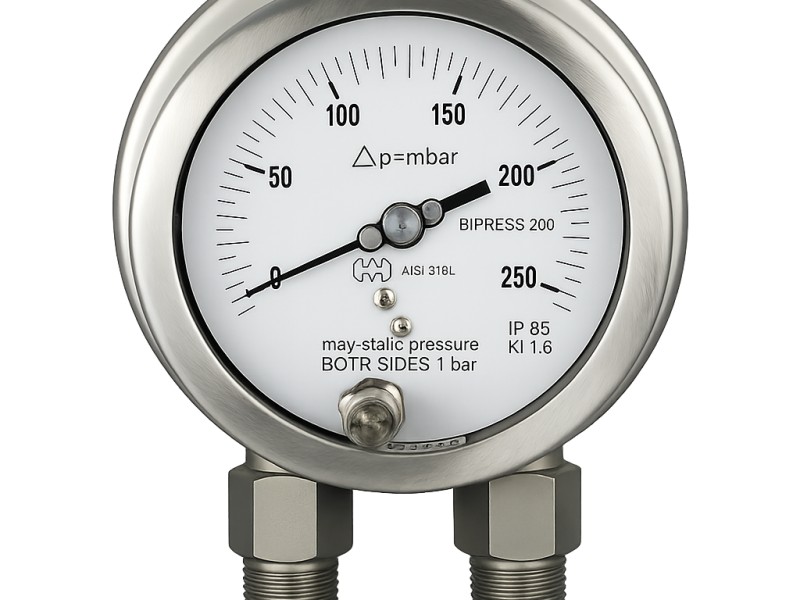 DPG- Differential Pressure Gauge — Pressure Gauges Bell Engineering India