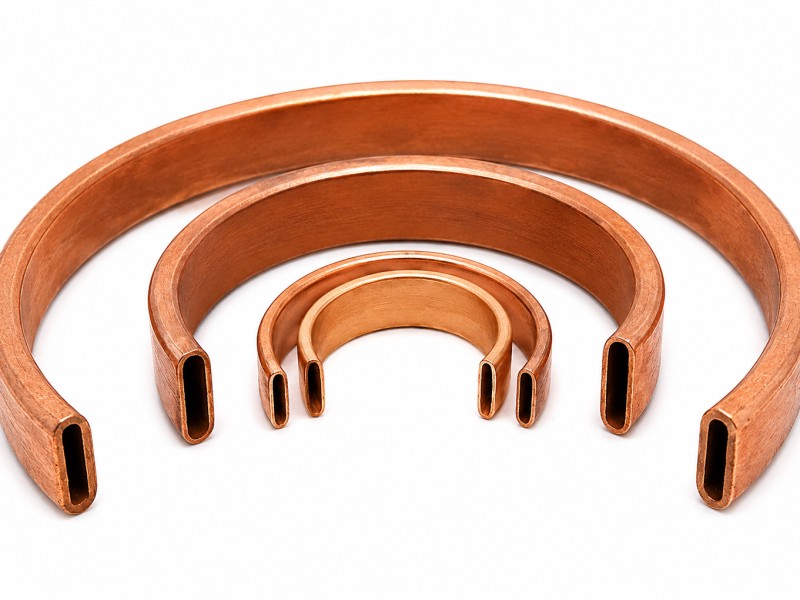 Low Pressure C Type Bourdon Tube — Pressure Gauge Parts Bell Engineering India