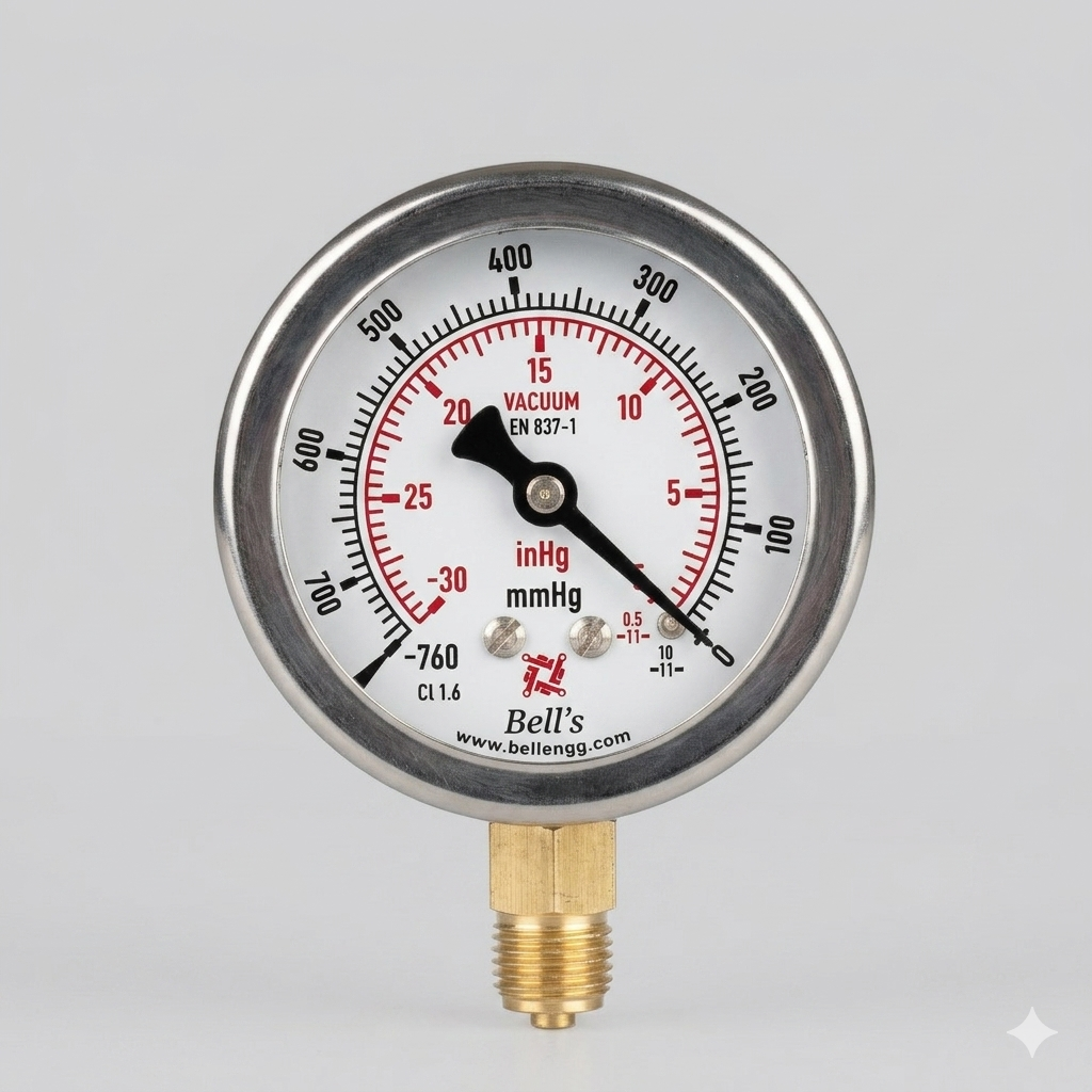 Bell Engineering pressure gauge